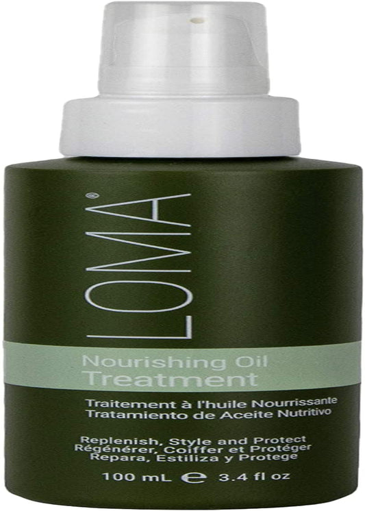 Loma Hair Care Nourishing Oil Treatment, 3.4 Fl Oz Health & Beauty > Personal Care > Hair Care Innovative Salon Products, Inc.   