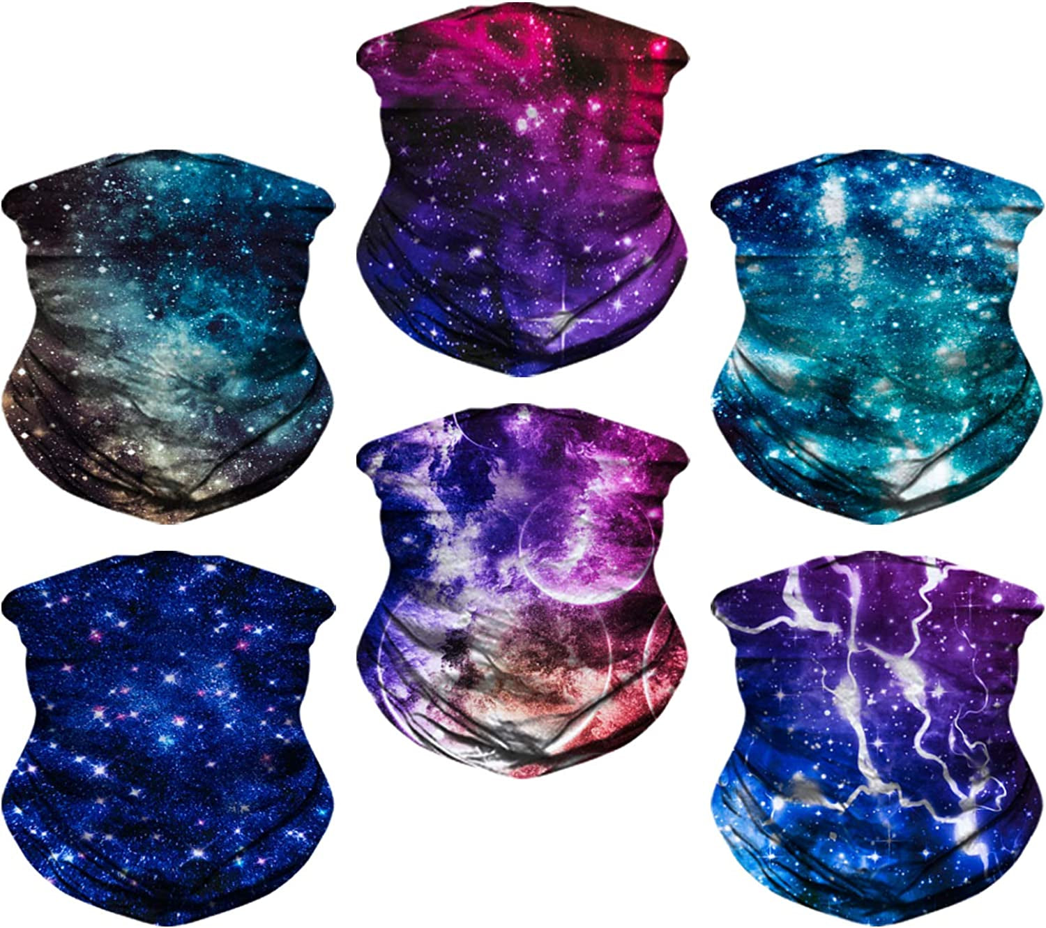 Headwear, Head Wrap, Neck Gaiter, Headband, Fishing Mask, Magic Scarf Face Bandana Mask Neck Tube Balaclava for Sport Apparel & Accessories > Clothing Accessories > Headwear NEXTOUR A-gorgeous Starry Sky  