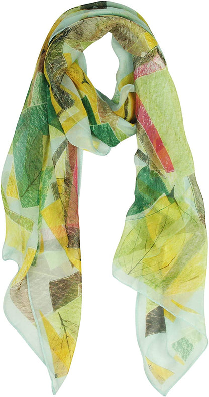 Long Chiffon Sheer Scarf Gradient - Pantonight Shaded Colors Lightweight Scarf for Womens Apparel & Accessories > Clothing Accessories > Scarves & Shawls PANTONIGHT Col 752  