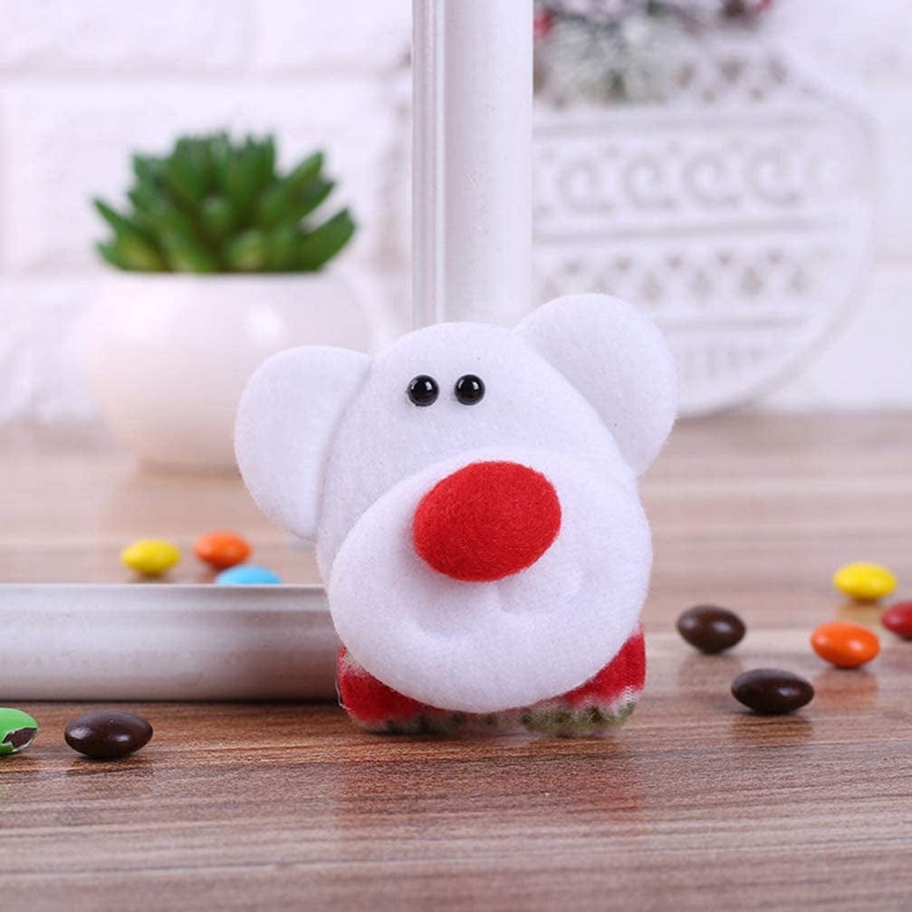 16Pcs Flashing Christmas Brooch Pins Light up Badge Pins Santa Snowman Elk Glitter Brooch Jewelry 2020 Gift for Holiday Party Supplies