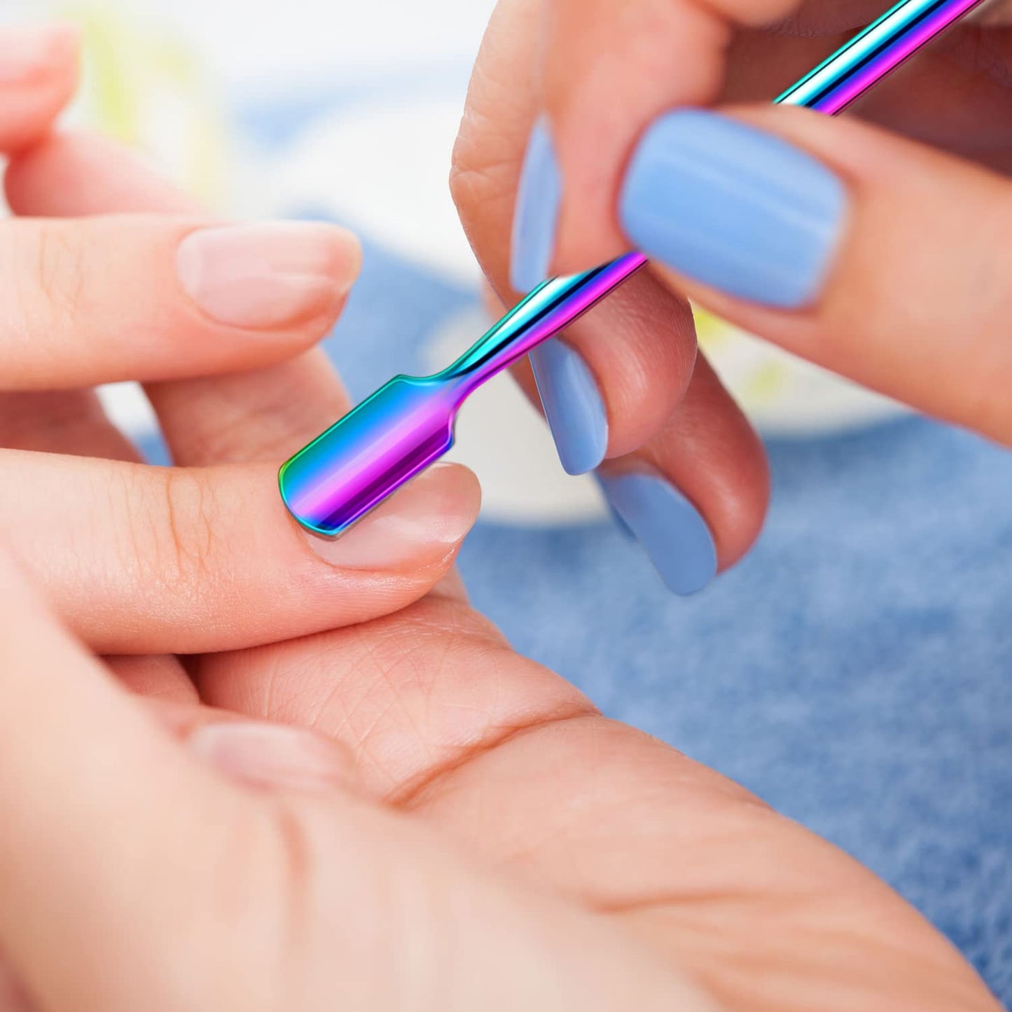 Professional Cuticle Remover Cuticle Nipper with Cuticle Pusher Cutter Stainless Steel Cuticle Trimmer Clipper Nail Gel Remover Manicure Tools for Fingernails and Toenails Health & Beauty > Personal Care > Cosmetics > Cosmetic Tools > Nail Tools Bememo   