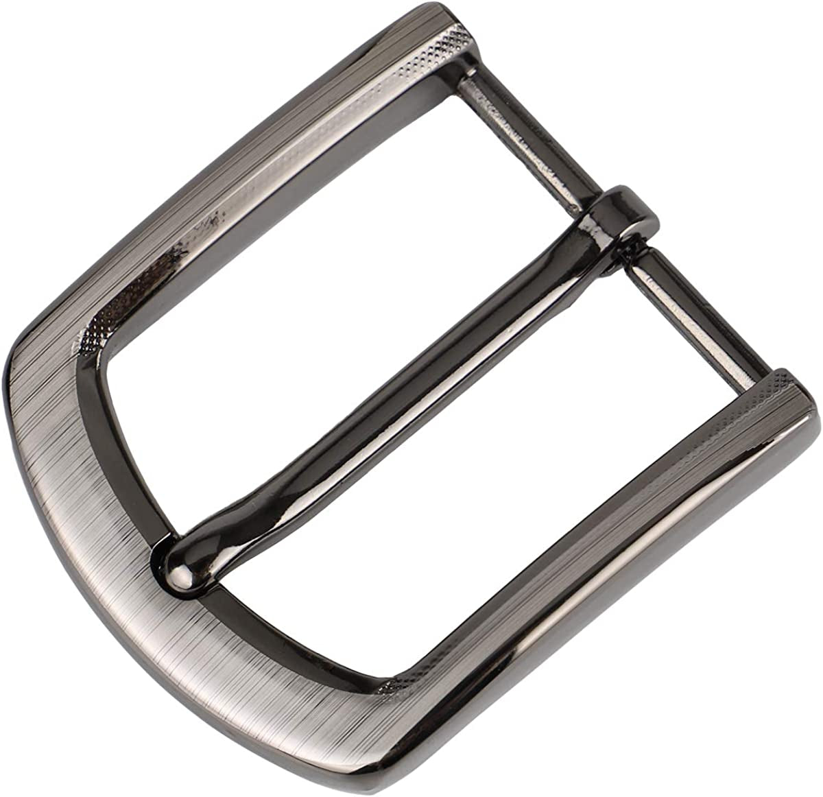 Mcfanbe 1.5 Inches (38-40 Mm) Belt Buckle Single Prong Square Replacement Buckle for Men Women Belt Apparel & Accessories > Clothing Accessories > Belt Buckles McFanBe Grey14  