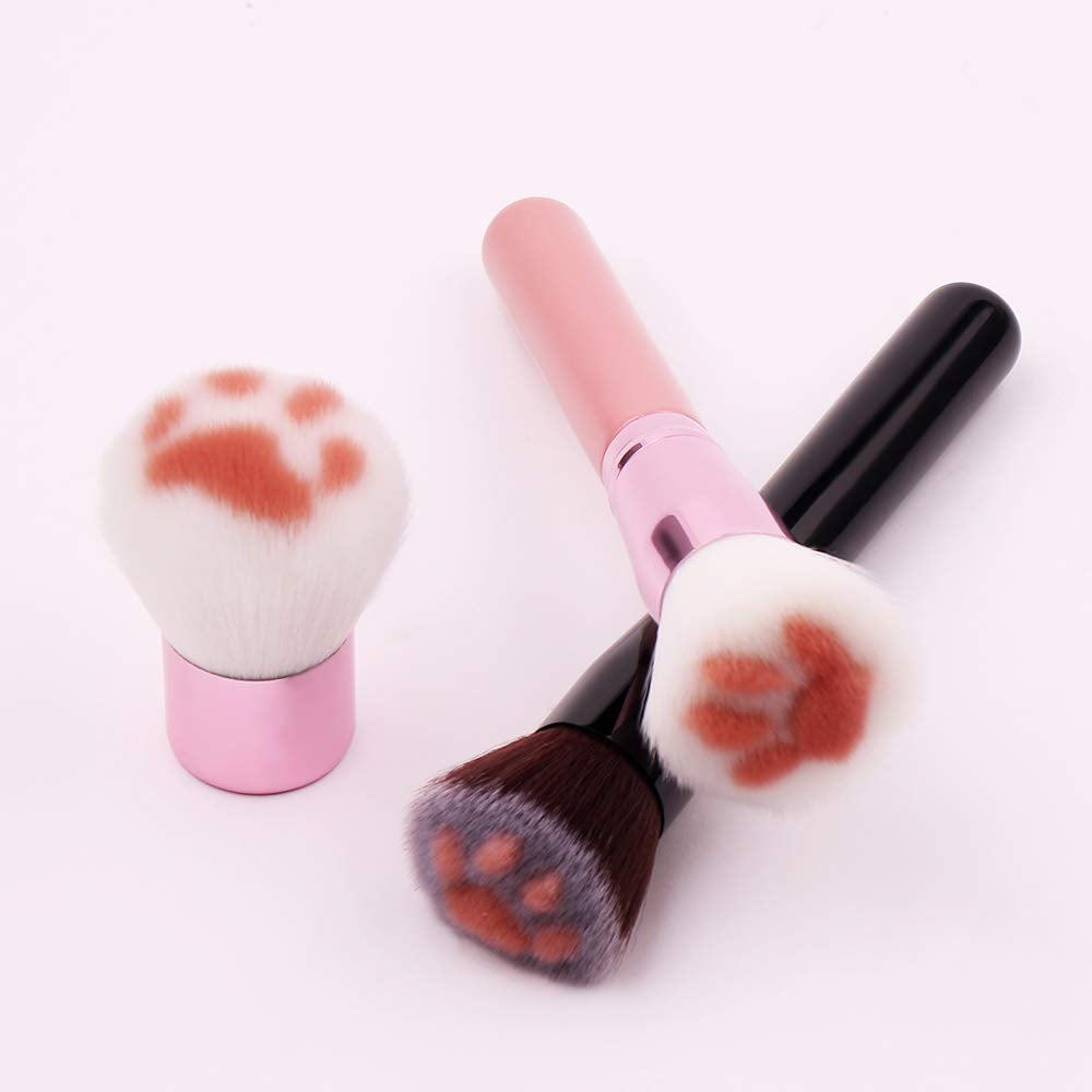 Cat Paw Foundation Makeup Brush - Professional Cosmetic Brush of Foundation Brushes, Powder Brush Blush Brush, Concealer Brush, Contour Brush, Powder Brush Cosmetic Tool (4PCS NEW SET) Health & Beauty > Personal Care > Cosmetics > Cosmetic Tools > Makeup Tools rongji jewelry   