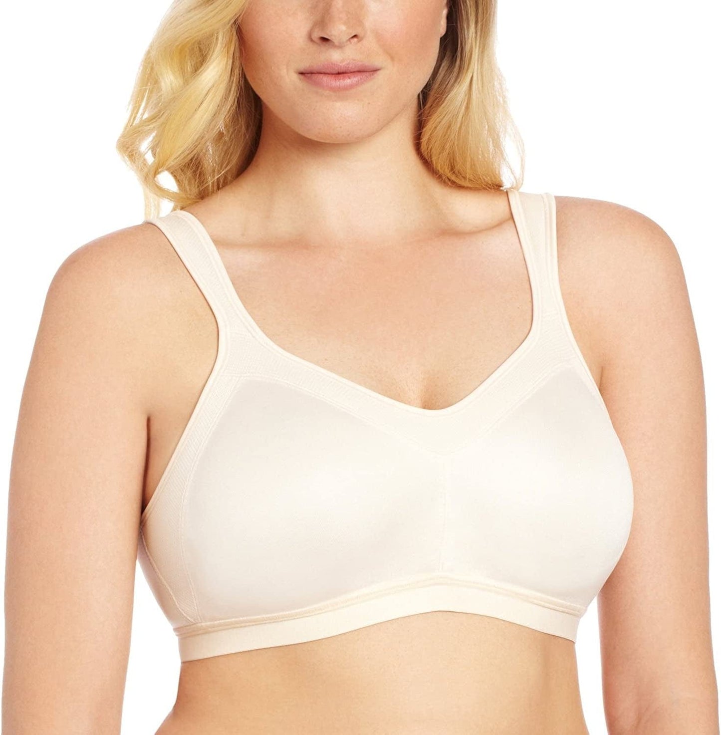 18 Hour Active Lifestyle Wirefree Bra (4159) Light Beige, 36C