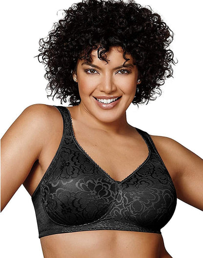 18 Hour Ultimate Lift & Support Wirefree Bra (4745B) Black / 36B