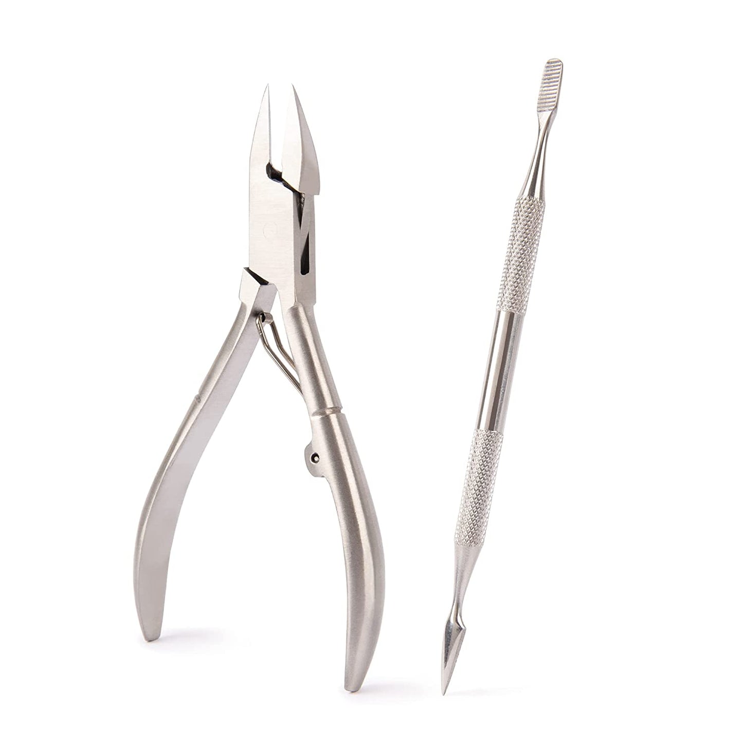 TRIM Simply Foot Ingrown Toenail Kit – Includes Stainless Steel Toenail Nipper and Stainless Steel Dual-Ended File – Easy to Use Foot Care Tools – for Men and Women – Silver – 2 Piece Set Health & Beauty > Personal Care > Foot Care Pacific Word Corporation   