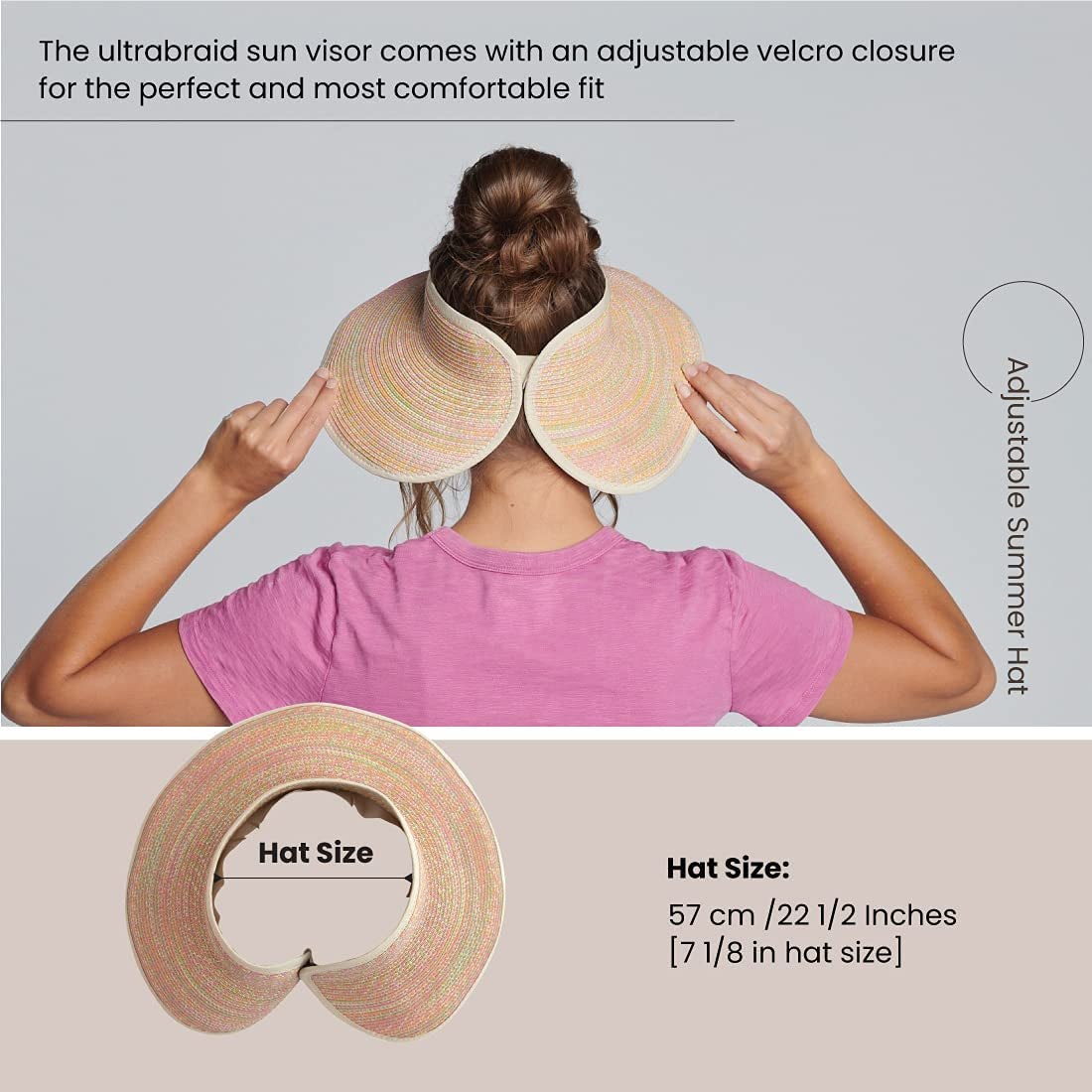 San Diego Hat Company Women'S UBV002OSXPS, Mixed Pastels, One Size Apparel & Accessories > Clothing Accessories > Hats San Diego Hat Co.   