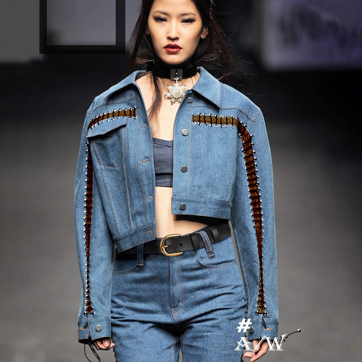 Women Leather Belt for Jeans Pants Dresses Black Ladies Waist Belt with Pin Buckle by WHIPPY Apparel & Accessories > Clothing Accessories > Belts WHIPPY   