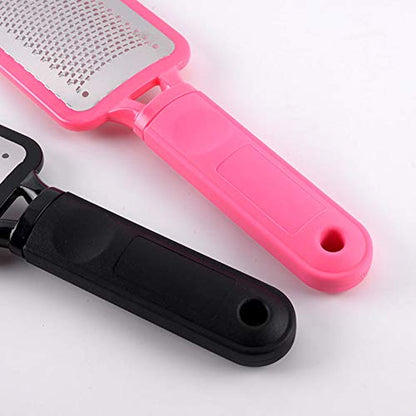 JISTL Foot File Colossal Foot Rasp Stainless Steel Pedicure Metal Surface Foot Care Tool ,Foot Rasp Eliminate Feet Cracked Dead Thick Dry Hard Skin (Pink&10.6") Health & Beauty > Personal Care > Foot Care JISTL   