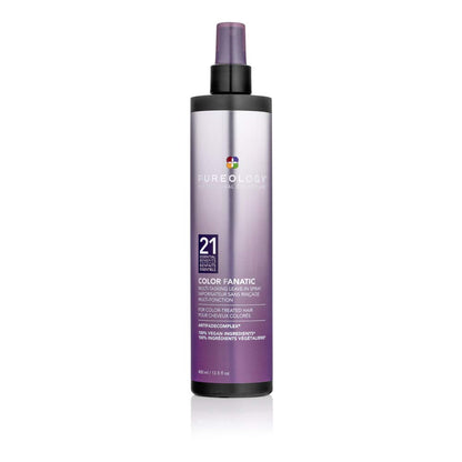 Pureology Color Fanatic Leave-In Conditioner Hair Treatment Detangler Spray | Protects Hair Color from Fading | Heat Protectant | Vegan Health & Beauty > Personal Care > Hair Care Pureology 13.5 Fl Oz (Pack of 1)  