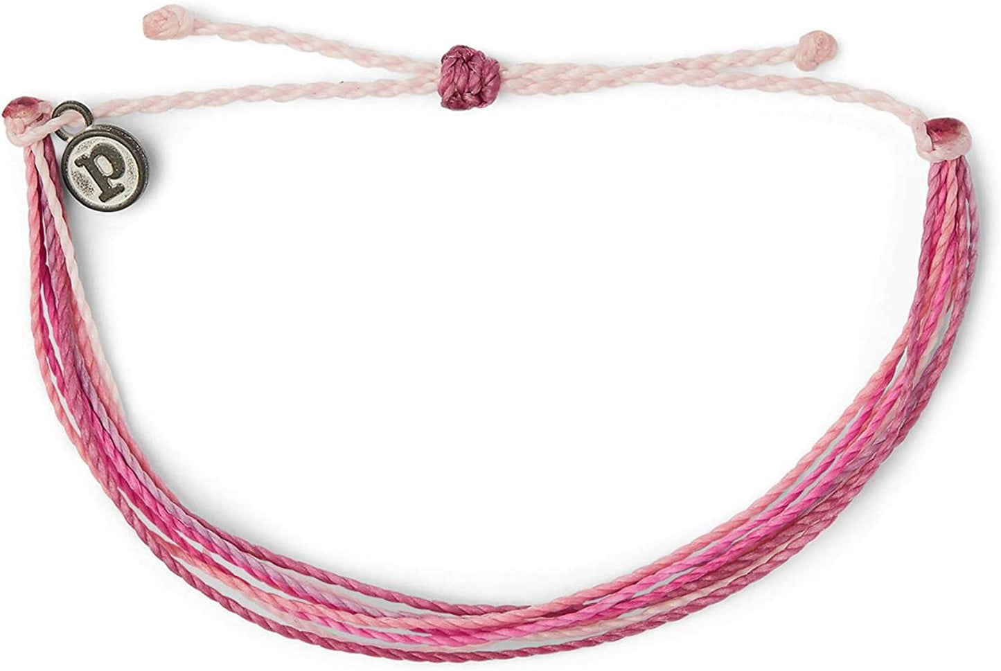 Pura Vida Jewelry Bracelets Muted Bracelet - 100% Waterproof and Handmade W/Coated Charm, Adjustable Band Apparel & Accessories > Jewelry > Bracelets Pura Vida Stop and Smell the Roses  