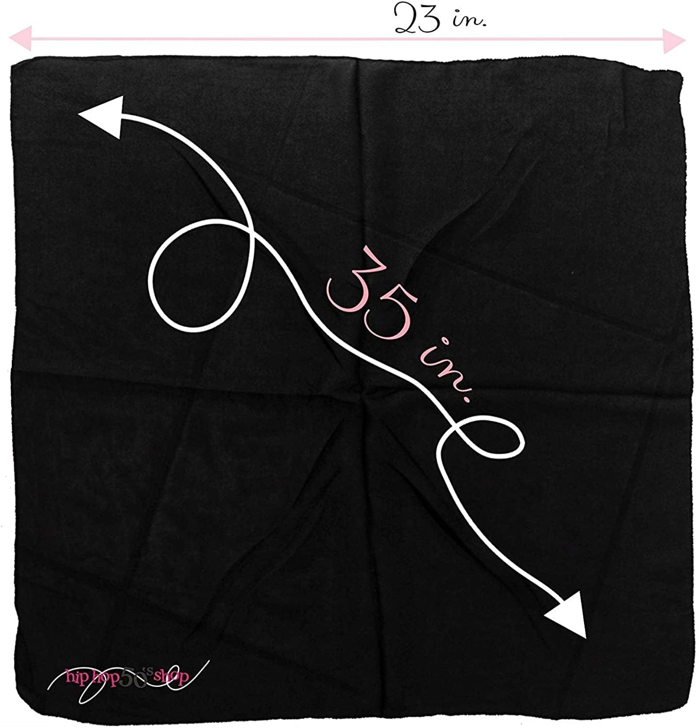 1950S Chiffon Scarf, Vintage Ascot, Retro Hair Tie for Women and Children Apparel & Accessories > Clothing Accessories > Bandanas & Headties Hip Hop 50's Shop   