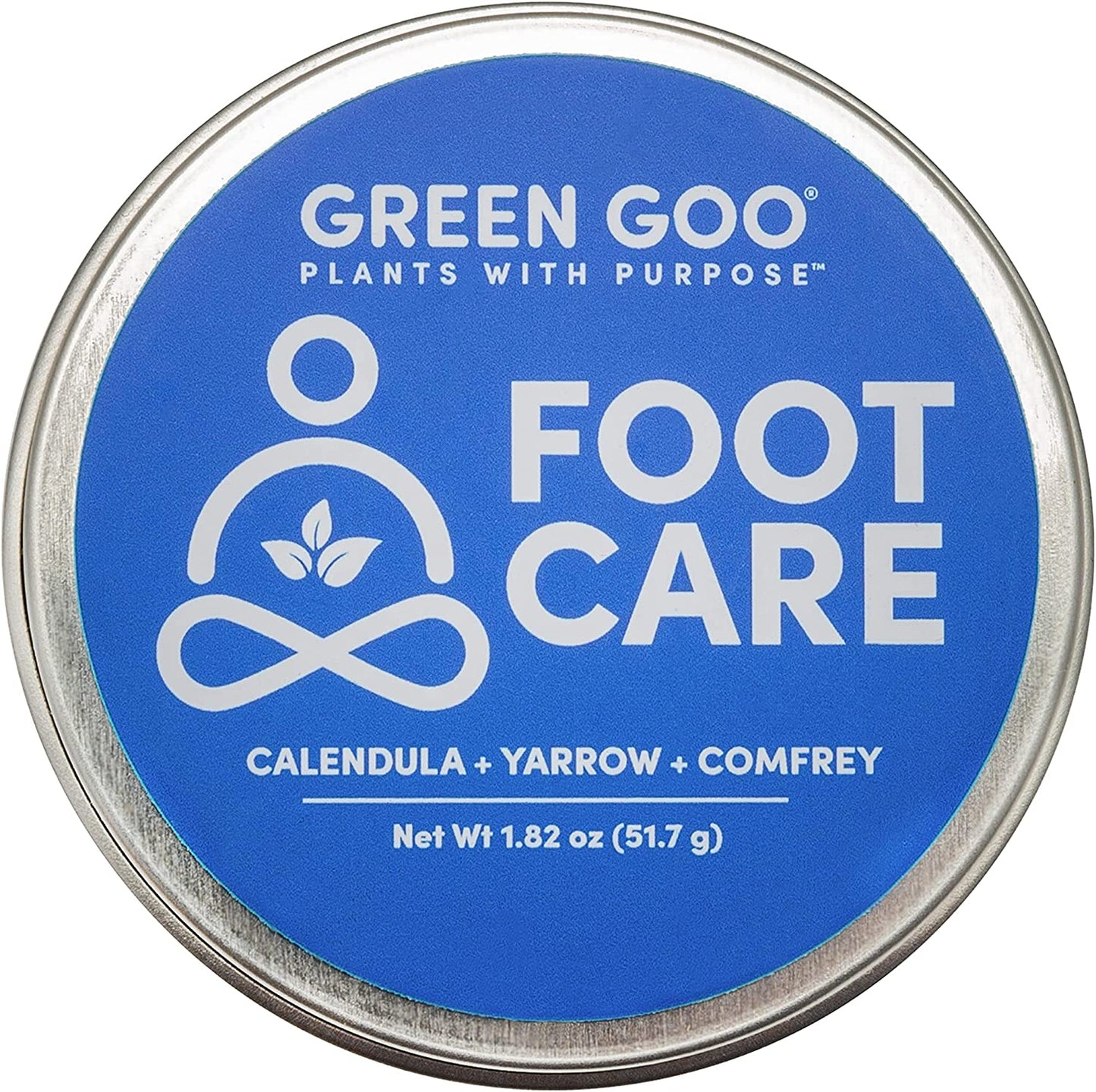 Green Goo Natural Skin Care Salve, Foot Care, 1.82 Ounce Large Tin Health & Beauty > Personal Care > Foot Care Green Goo 1.82 Ounce (Pack of 1)  