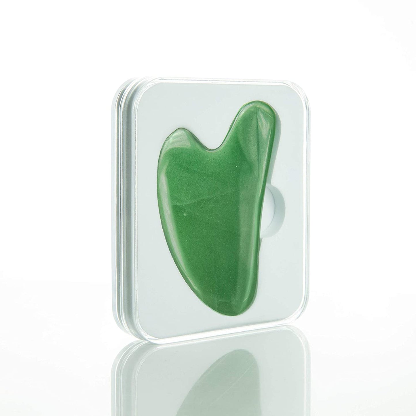 Rose Quartz and Jade Gua Sha Massage Tool for Facial Massage, Green Aventurine, Authentic Gua Sha Stones for Lymphatic Drainage Health & Beauty > Personal Care > Cosmetics > Cosmetic Tools > Skin Care Tools INOTKA   