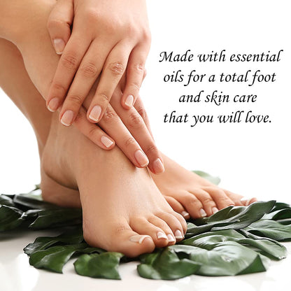 Foot and Body Oil with Tea Tree Oil - Hydrating Foot Care and Foot Spa for Cracked Heel Repair - Relieves Dry, Irritated Skin and Foot Odor - Relieves Jock Itch, Nail Fungus and Athletes Foot (4Oz) Health & Beauty > Personal Care > Foot Care Derma-nu Miracle Skin Remedies   