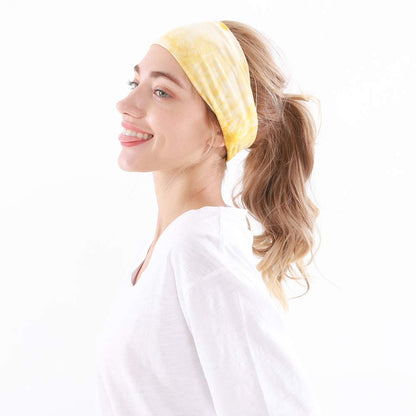 Headbands for Women, 6 PCS Yoga Running Sports Headbands Tie Dye Boho Pattern Elastic Non Slip Sweat Workout Hair Fashion Bands for Girls Apparel & Accessories > Clothing Accessories > Bandanas & Headties OFFTESTY   