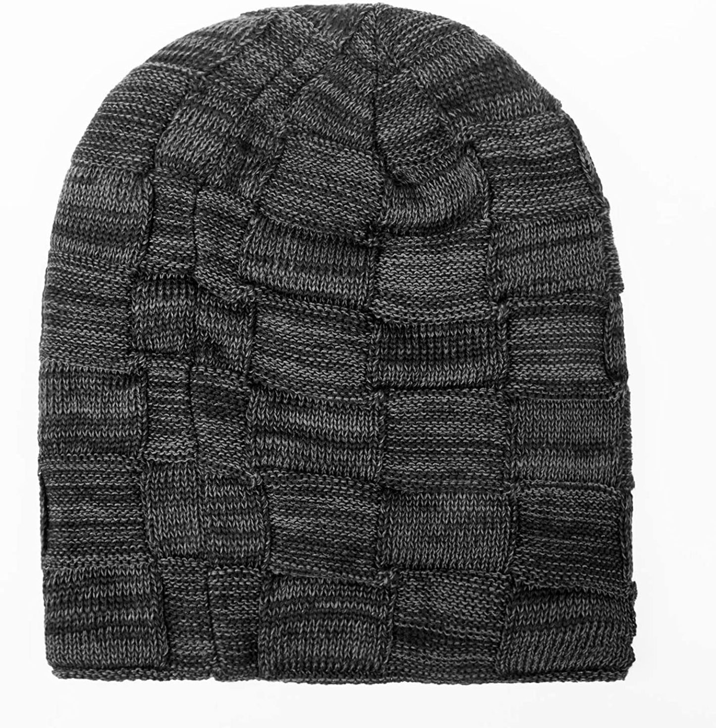 Ousipps 2 Pack Winter Hats for Men Women, Baggy Mens Beanies for Winter Ski Snow Skull Hats Black Beanie for Men and Women Apparel & Accessories > Clothing Accessories > Hats Ousipps   