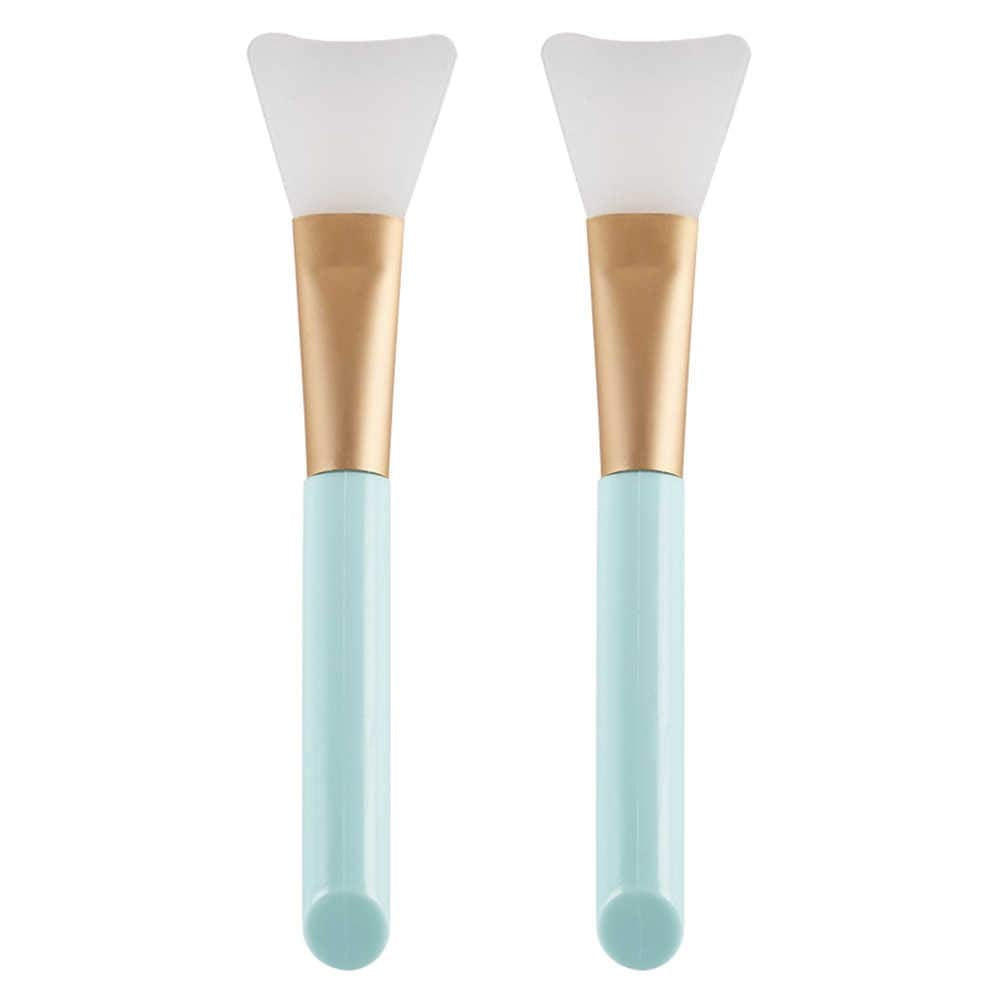 BNP 2 Pcs Facial Mask Brush Soft Silicone Hairless Body Lotion and Body Butter Facial Mud Mask Applicator Tools (Yellow) Health & Beauty > Personal Care > Cosmetics > Cosmetic Tools > Skin Care Tools BNP Teal Green  