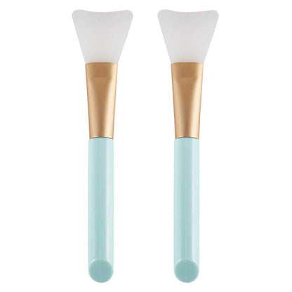 BNP 2 Pcs Facial Mask Brush Soft Silicone Hairless Body Lotion and Body Butter Facial Mud Mask Applicator Tools (Yellow) Health & Beauty > Personal Care > Cosmetics > Cosmetic Tools > Skin Care Tools BNP Teal Green  