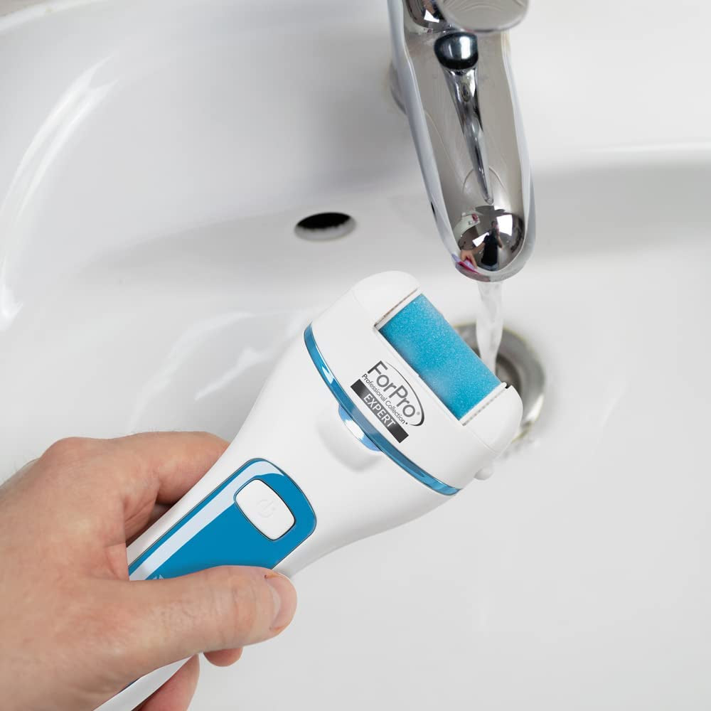 Forpro Expert Rechargeable Foot Care Callus Remover Kit, Electric Callus Remover for Feet, Portable Pedicure Tool with 3 Replaceable Heads Health & Beauty > Personal Care > Foot Care ForPro Professional Collection   