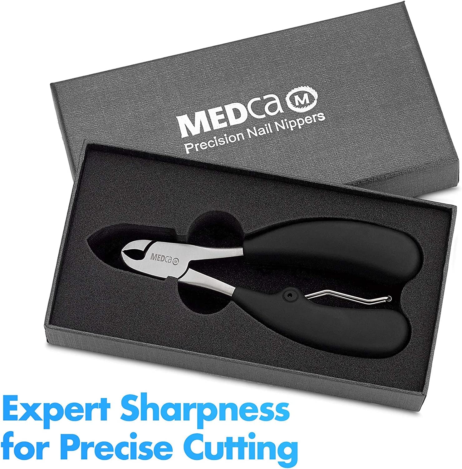 Precision Toenail Clipper Tool - Premium Ingrown Toenail Cuticle Remover Trimmer and Thick Toenails Nipper, Surgical Grade Stainless Steel Nail Foot Treatment for Grooming Nail Care, Pedicure Tools Health & Beauty > Personal Care > Foot Care MEDca   