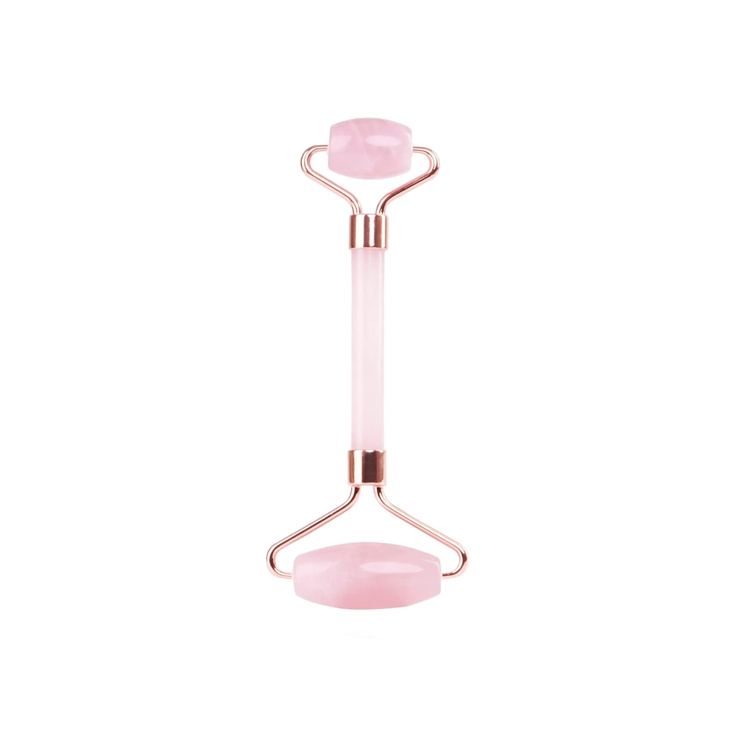 White Face Roller – Skin Care Tool Made of Clear Quartz – Facial Skin Care Products for Improved Circulation – Face Massager Compatible with All Skin Types – for a Fresh and Firm Looking Skin Health & Beauty > Personal Care > Cosmetics > Cosmetic Tools > Skin Care Tools C CRYSTAL LEMON Rose Quartz  