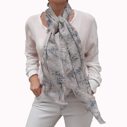 Lightweight Cashmere Scarf, Luxury Women Shawl, Natural Fabric, Modern Fashion Elegant Lady'S Accessory, Original Gift Ideas, Birthday Gifts for Lady Apparel & Accessories > Clothing Accessories > Scarves & Shawls Generic   