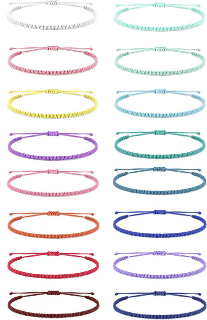 Choice of All String Bracelets for Teen Girls Boho Waterproof Bracelets Ankle Bracelets for Girls Christmas Gifts Wave Surfer Bracelets Summer Beach Anklets Apparel & Accessories > Jewelry > Anklets choice of all 16-3set  