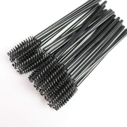 Eyelash Spoolie Brushes 100PCS Mascara Wands Eyebrow Brush Cleaner Applicator Makeup-Tools False Eyelashes Extension (100PCS BLACK BRUSHES) Health & Beauty > Personal Care > Cosmetics > Cosmetic Tools > Makeup Tools Generic   