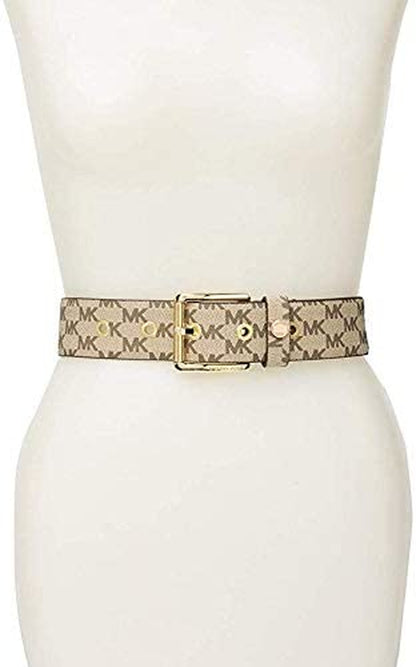 Michael Kors 6115 Belt - Beige - Size L - 105 Cm Long Apparel & Accessories > Clothing Accessories > Belts Michael Kors   