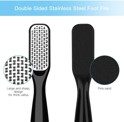 Professional Pedicure Tools Set, 13 in 1 Stainless Steel Foot Care Kit Foot Rasp Dead Skin Remover Pedicure Kit, Feet File Kit Feet Callus Remover with Storage Box for Men Women Travel Health & Beauty > Personal Care > Foot Care HAPYTHDA   