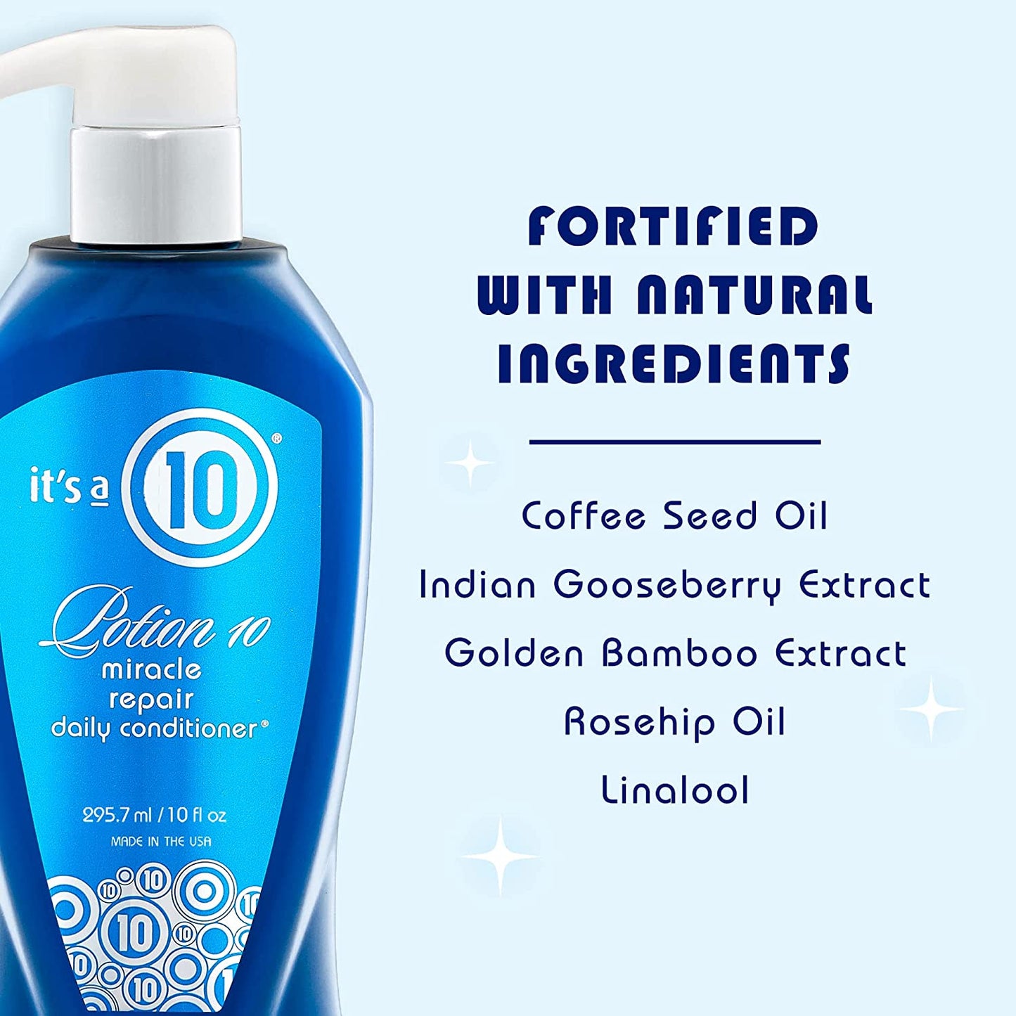 It'S a 10 Haircare Potion Miracle Repair Conditioner, 10 Fl. Oz. Health & Beauty > Personal Care > Hair Care It's a 10   