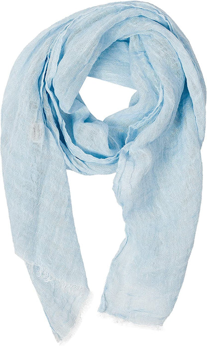 Lusie'S Linen Scarf - 100% Linen - Imported from Europe Apparel & Accessories > Clothing Accessories > Scarves & Shawls LUSIE'S LINEN Light Blue (2)  