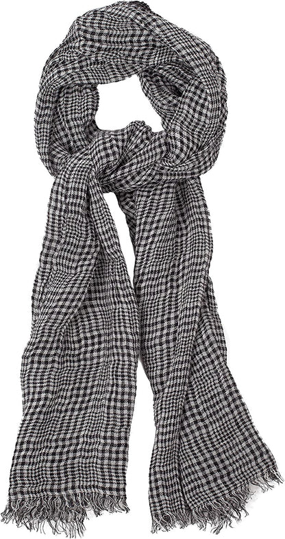Lusie'S Linen Scarf Shawl Wrap for Women & Men Imported from Europe Apparel & Accessories > Clothing Accessories > Scarves & Shawls LUSIE'S LINEN   
