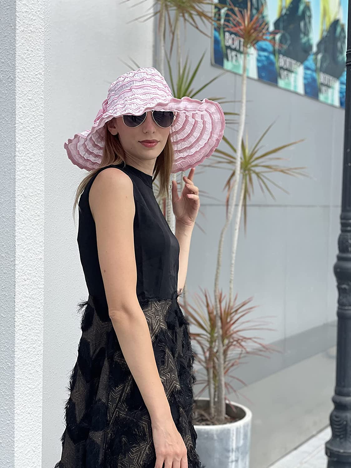 Women Folding Vintage Outdoor Sun Hats for Beach Garden Travelling UV Protection Apparel & Accessories > Clothing Accessories > Hats FORBUSITE   