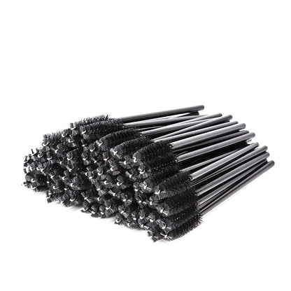 I-Laesh 100 Pcs Disposable Eyelash Brushes, Mascara Wands, Eye Lash Brush, Spoolies for Eyelash Extensions, Spoolie Eyebrow Eyeshadow Brow Makeup Supplies Kit Cleansing Glitter Applicator Tool Accessories Bristle (Crystal Pink) Health & Beauty > Personal Care > Cosmetics > Cosmetic Tools > Makeup Tools i-laesh Wand - Black  
