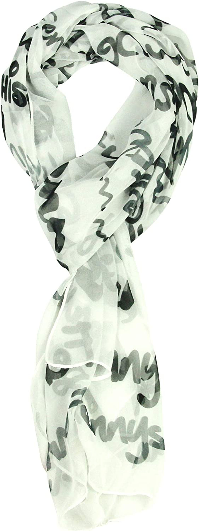 Long Chiffon Fashion Scarf - Pantonight Lightweight Chiffon Sheer for Women Apparel & Accessories > Clothing Accessories > Scarves & Shawls PANTONIGHT Color 767  