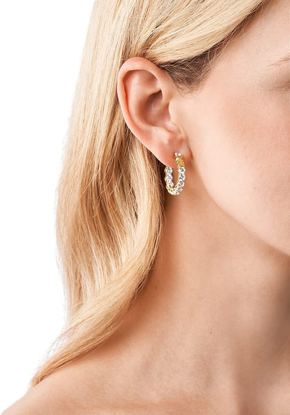 Michael Kors Women'S Gold-Tone Brass Hoop Earring (Model: MKJ7310710) Apparel & Accessories > Jewelry > Earrings Michael Kors   