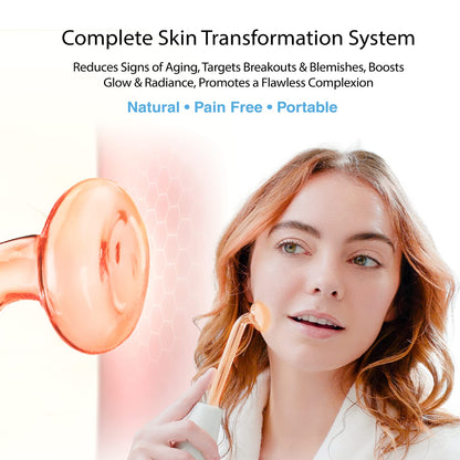 Nuderma Portable Handheld High Frequency Skin Therapy Wand Machine W/Neon – Anti-Aging - Skin Tightening - Wrinkle Reducing - Dark Circles – Blemish Control - Hair & Scalp Stimulator Health & Beauty > Personal Care > Cosmetics > Cosmetic Tools > Skin Care Tools Pure Daily Care   