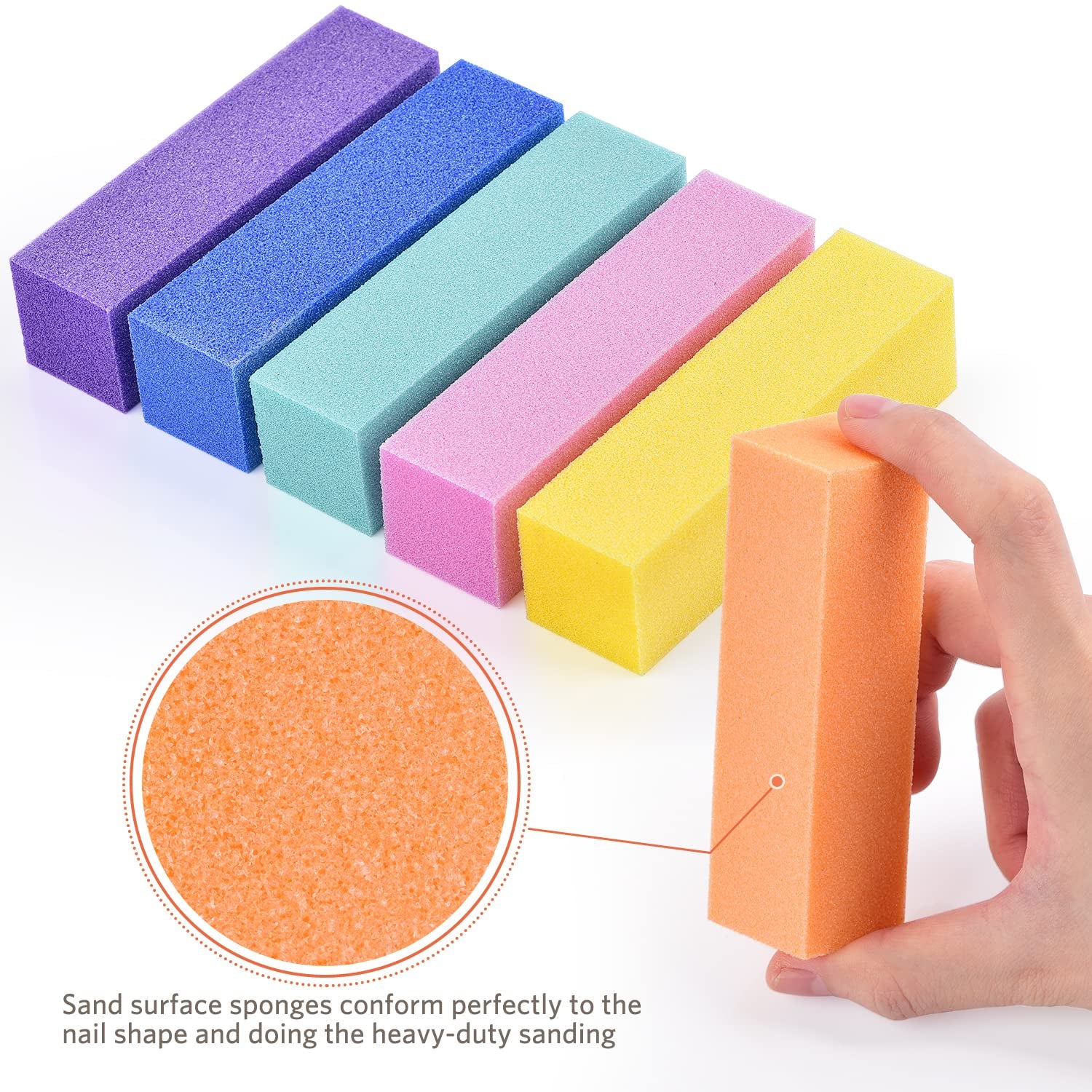 Nail Files and Buffer, Tsmaddts Professional Manicure Tools Kit Rectangular Art Care Buffer Block Tools 100/180 Grit 12Pcs/Pa(Black) Health & Beauty > Personal Care > Cosmetics > Cosmetic Tools > Nail Tools TsMADDTs   