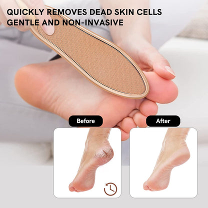 Glass Pedicure Foot File - Coarse/Fine Double Side Nano Glass Surface, Dead Hard Skin Remover, Cuticle Callus Removal, Professional Foot Care, Both Wet and Dry Using Health & Beauty > Personal Care > Foot Care Cut it   