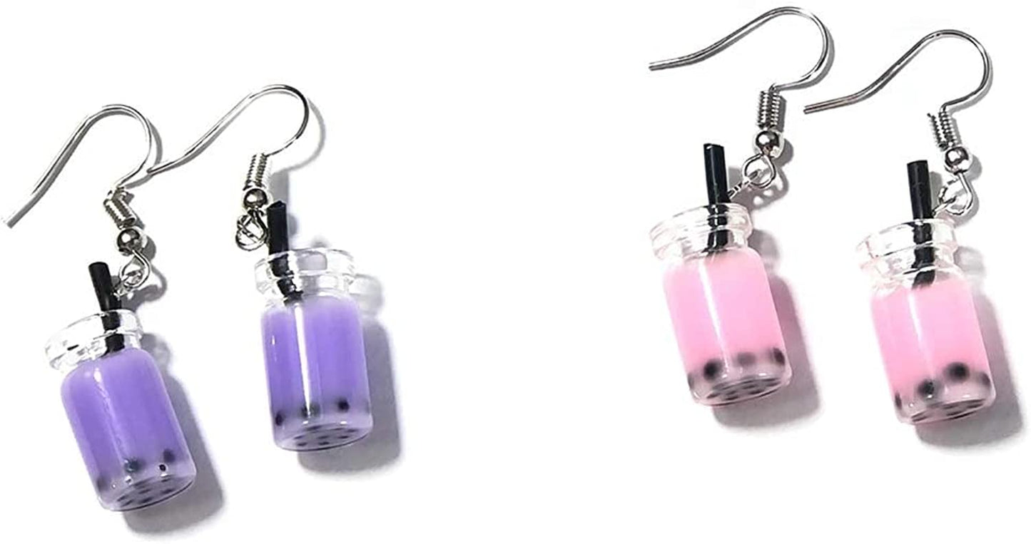 Weird Earrings Aesthetic Earrings Gummy Bear Earring Cool Earrings Quirky Earrings Cute Earrings Kawaii Earrings Funny Earrings Crazy Earrings Set for Women Girls Egirl Apparel & Accessories > Jewelry > Earrings Sclorey   