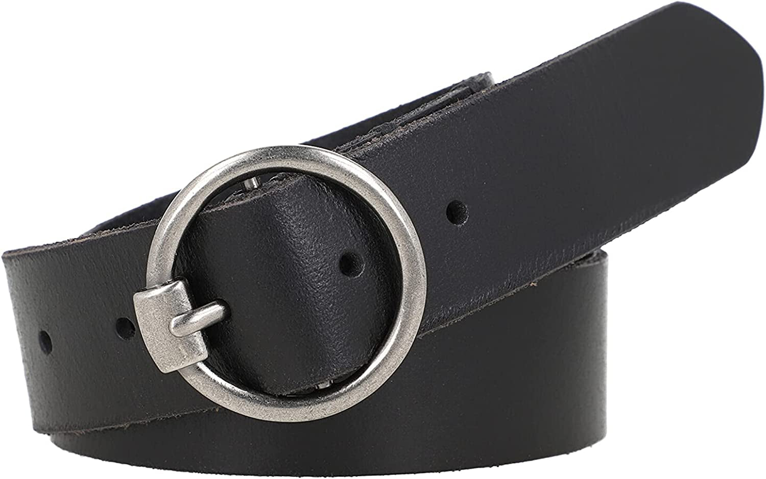 Frye Women'S 40Mm Leather Belt Apparel & Accessories > Clothing Accessories > Belts Frye Black Collar Stud X-Large 