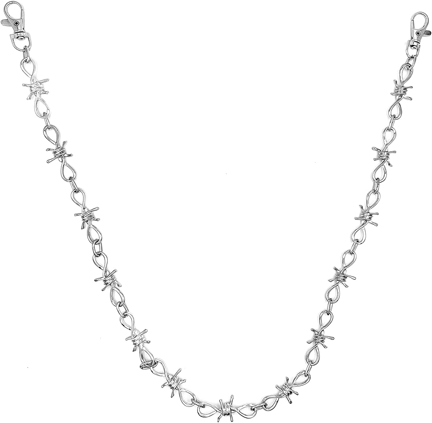 CSIYANJRY99 Pants Chain Wallet Chain Punk Chain Hip Hop Butterfly Lock Charm Jeans Chains Rock Chains for Women Men Hipster Women Fashion Trendy Waist Pants Chain Jewelry Clothing Accessories Apparel & Accessories > Jewelry > Body Jewelry CSIYANJRY99 B-bur  