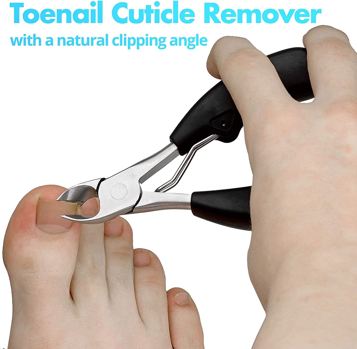 Precision Toenail Clipper Tool - Premium Ingrown Toenail Cuticle Remover Trimmer and Thick Toenails Nipper, Surgical Grade Stainless Steel Nail Foot Treatment for Grooming Nail Care, Pedicure Tools Health & Beauty > Personal Care > Foot Care MEDca   