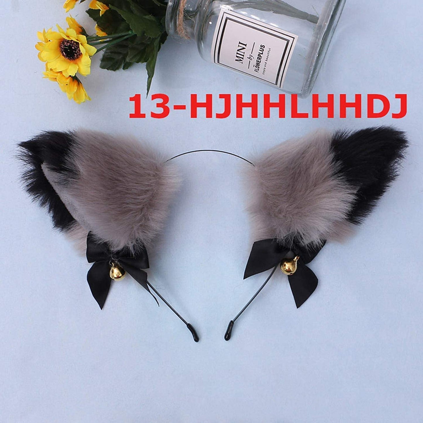 Faylay Cosplay Girl Plush Furry Cat Ears Headwear Accessory for Cam Girl Party Apparel & Accessories > Clothing Accessories > Headwear Faylay   