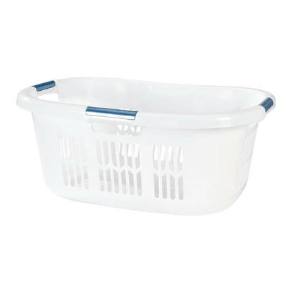 2.1 Bushel Large Hip-Hugger Pportable Pplastic Laundry Basket, WWHITE FG299587WHTRB Apparel & Accessories > Clothing > Underwear & Socks > Underwear Replacement Parts   