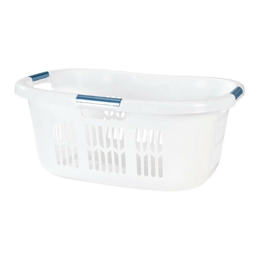 2.1 Bushel Large Hip-Hugger Pportable Pplastic Laundry Basket, WWHITE FG299587WHTRB Apparel & Accessories > Clothing > Underwear & Socks > Underwear Replacement Parts   