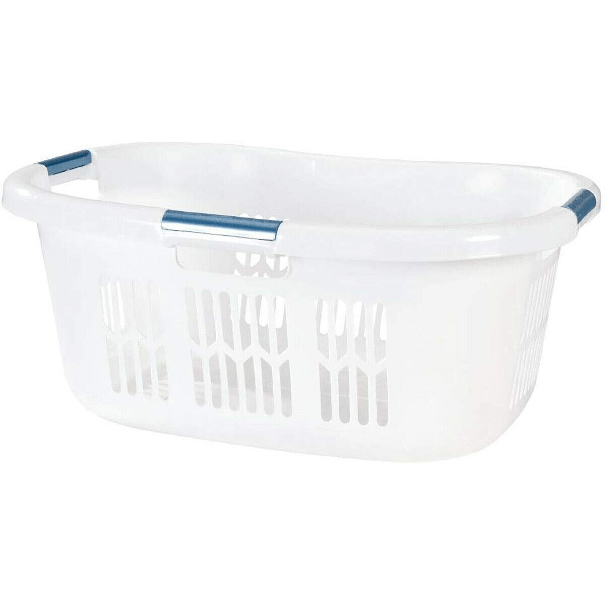 2.1 Bushel Smmaall Hip-Hugger Pportable Pplastic Laundry Basket (2-Pack) FG299587WHTRB Apparel & Accessories > Clothing > Underwear & Socks > Underwear Replacement Parts   