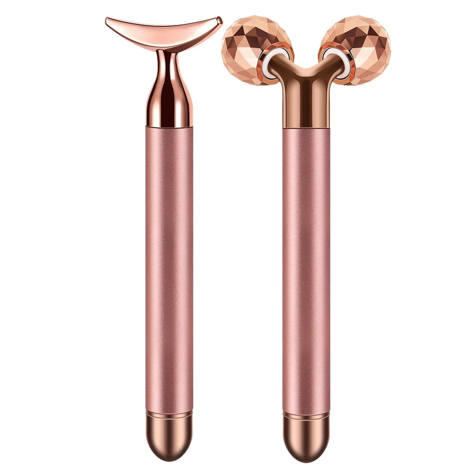 2-IN-1 Face Massager Roller Electric Face Roller, 3D Roller and Crescent-Shape Face Massager Kit Gift Set for Face Skin Care Tools Health & Beauty > Personal Care > Cosmetics > Cosmetic Tools > Skin Care Tools SSGP   